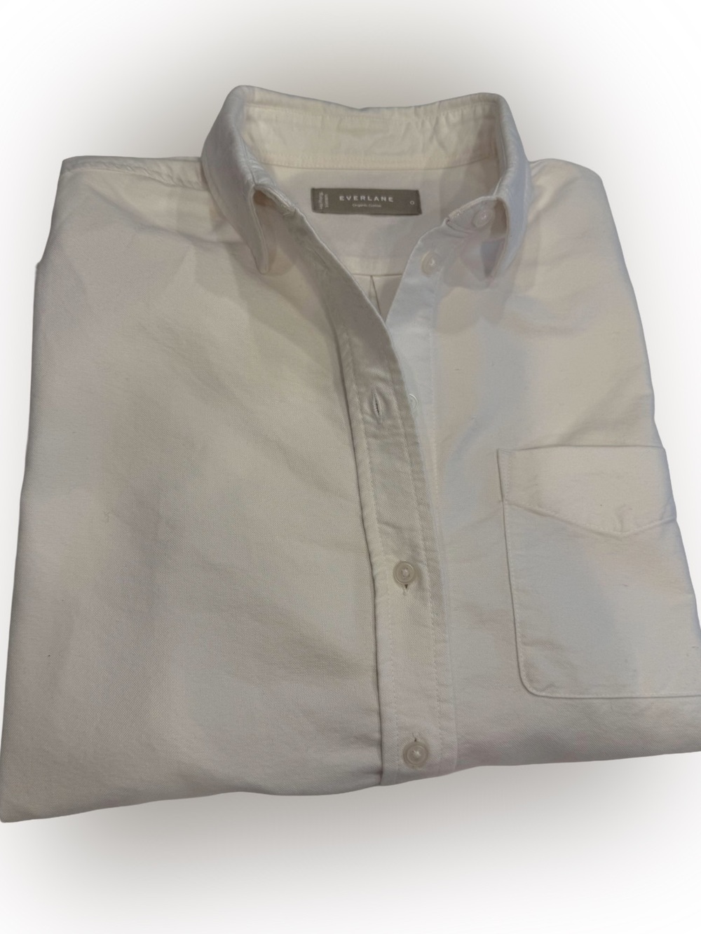 Everlane Women’s Must Have Cotton Oxford Shirt Sz 0 Oversized EUC